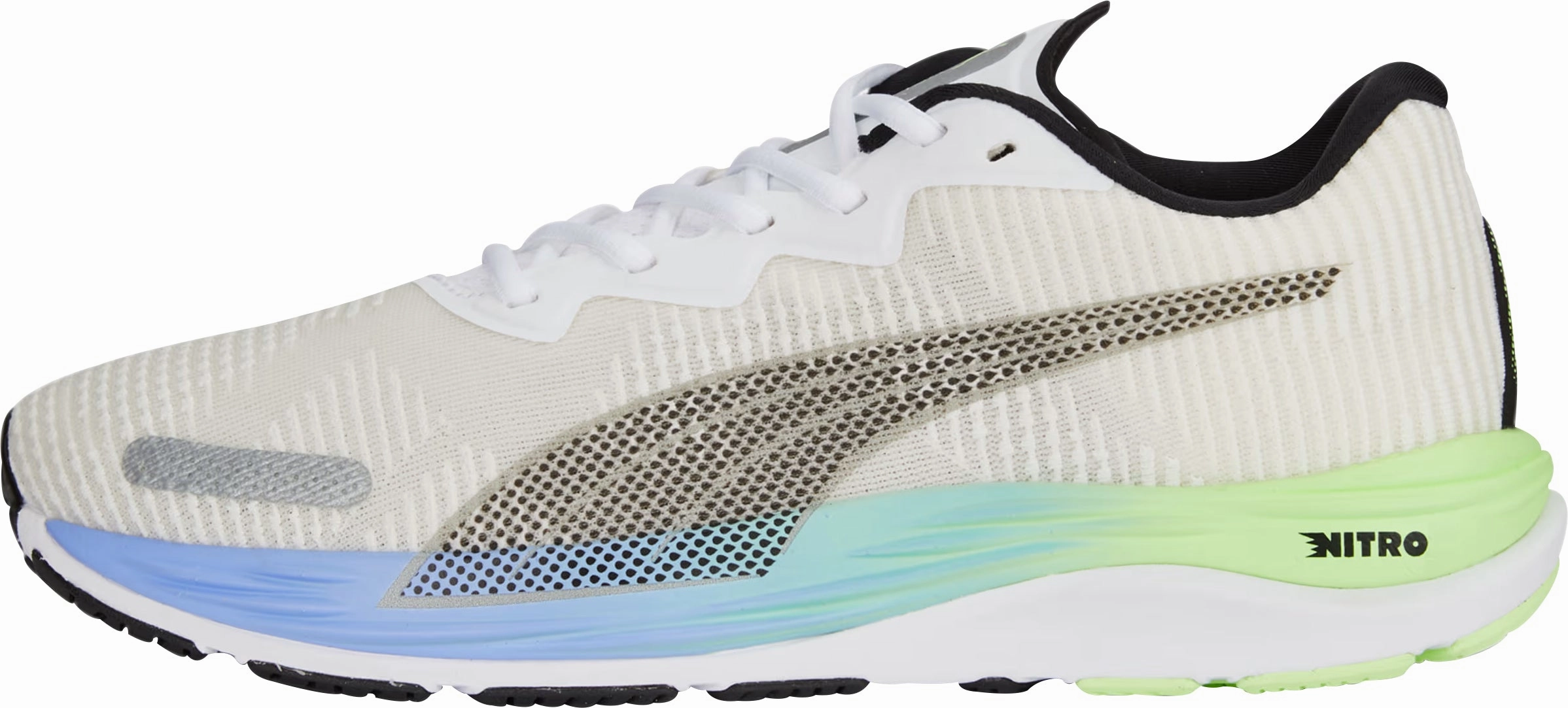 Puma Velocity Nitro 2 Fade Mens Running Shoes - White Puma Velocity Nitro shoes
