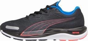 Puma Velocity Nitro 2 Mens Running Shoes - Black Puma sport shoes with bold branding