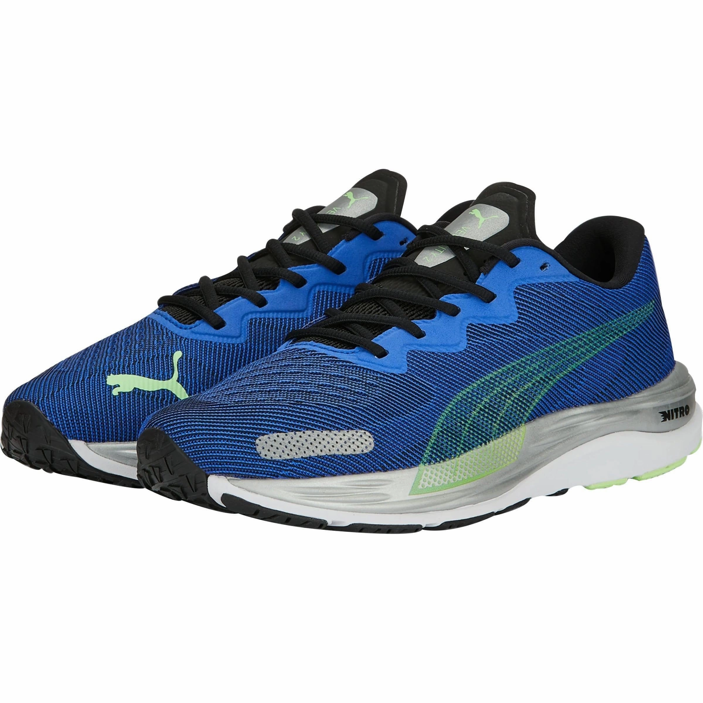 Puma Velocity Nitro 2 Mens Running Shoes - Blue Responsive Road Runners