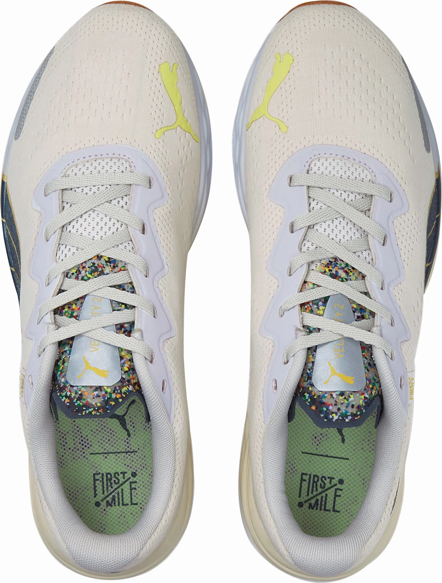 Puma Velocity Nitro 2 Mens Running Shoes - Grey Responsive Road Runners