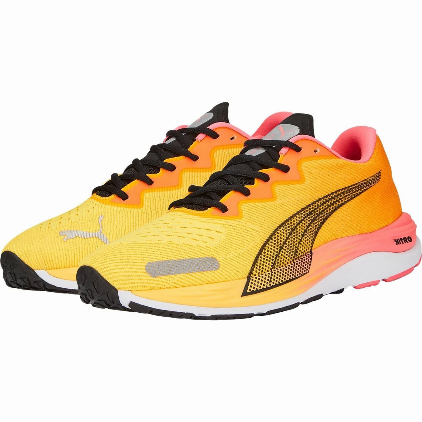 Puma Velocity Nitro 2 Mens Running Shoes - Orange Responsive Road Runners