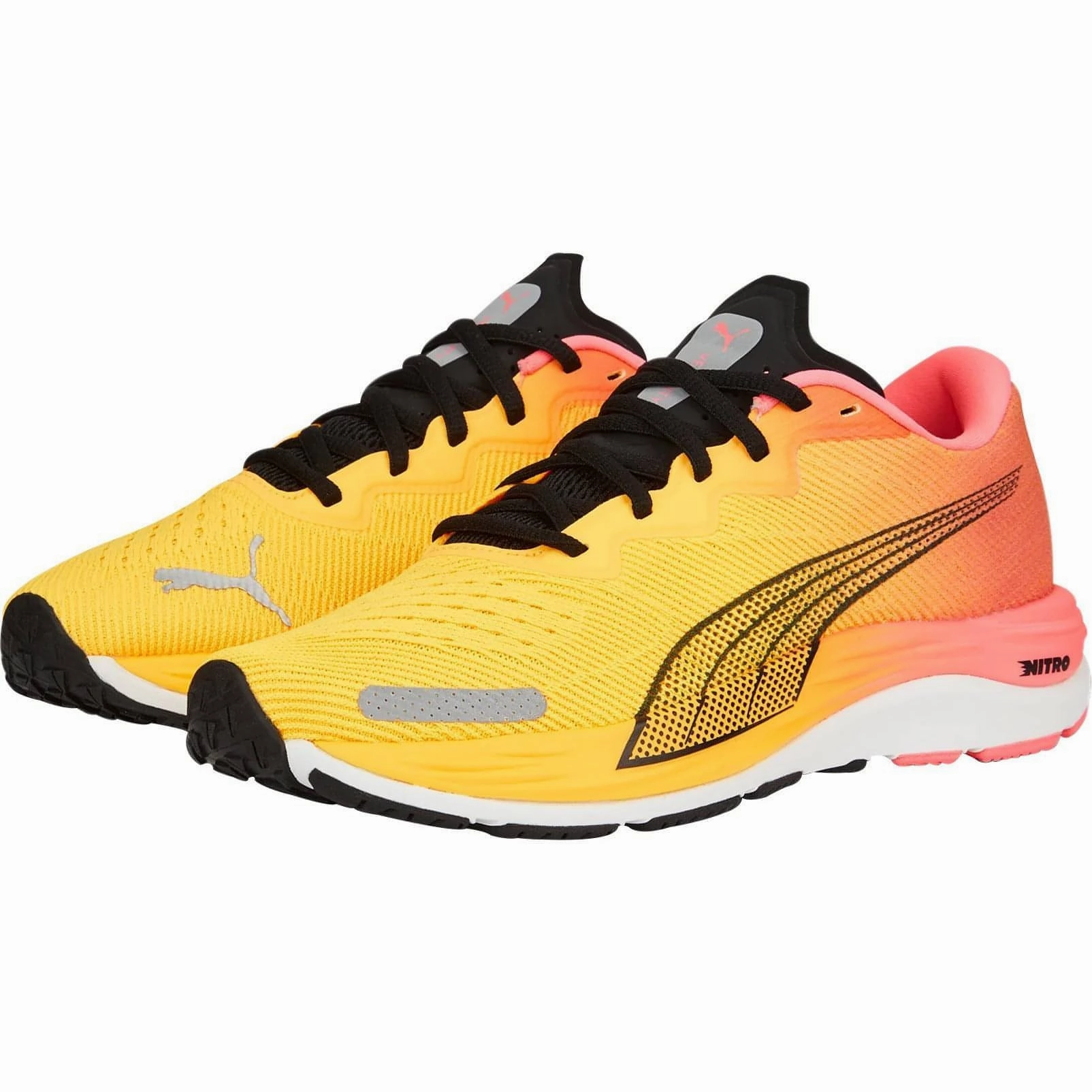 Puma Velocity Nitro 2 Womens Running Shoes - Orange Bold Sneakers