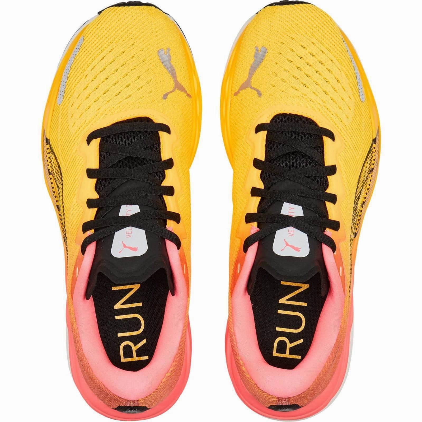 Puma Velocity Nitro 2 Womens Running Shoes - Orange Responsive Road Runners