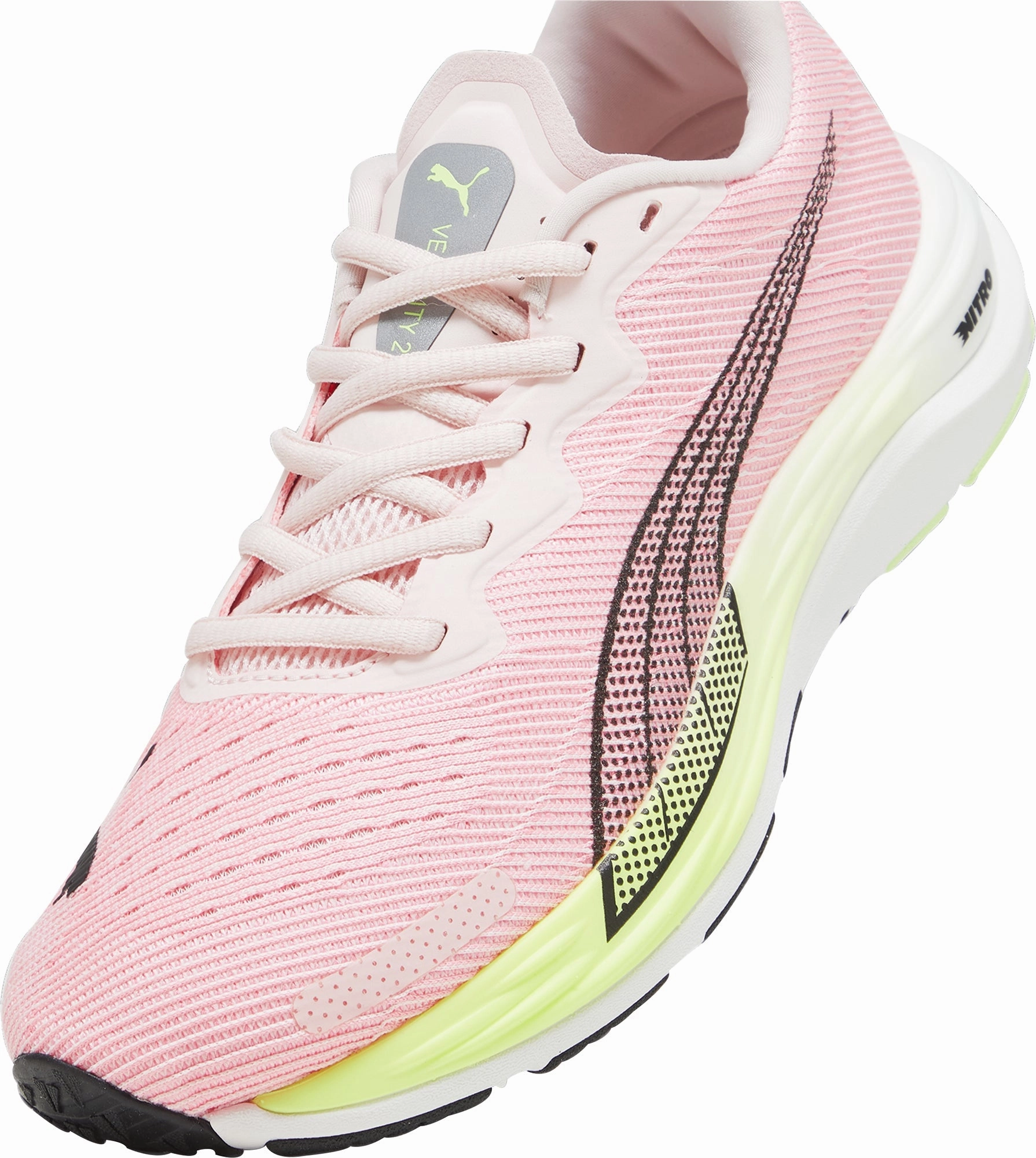 Puma Velocity Nitro 2 Womens Running Shoes - Pink Cozy Footwear