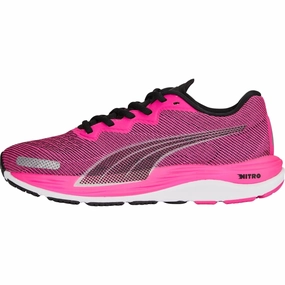 Puma Velocity Nitro 2 Womens Running Shoes - Pink Puma Velocity Nitro shoes