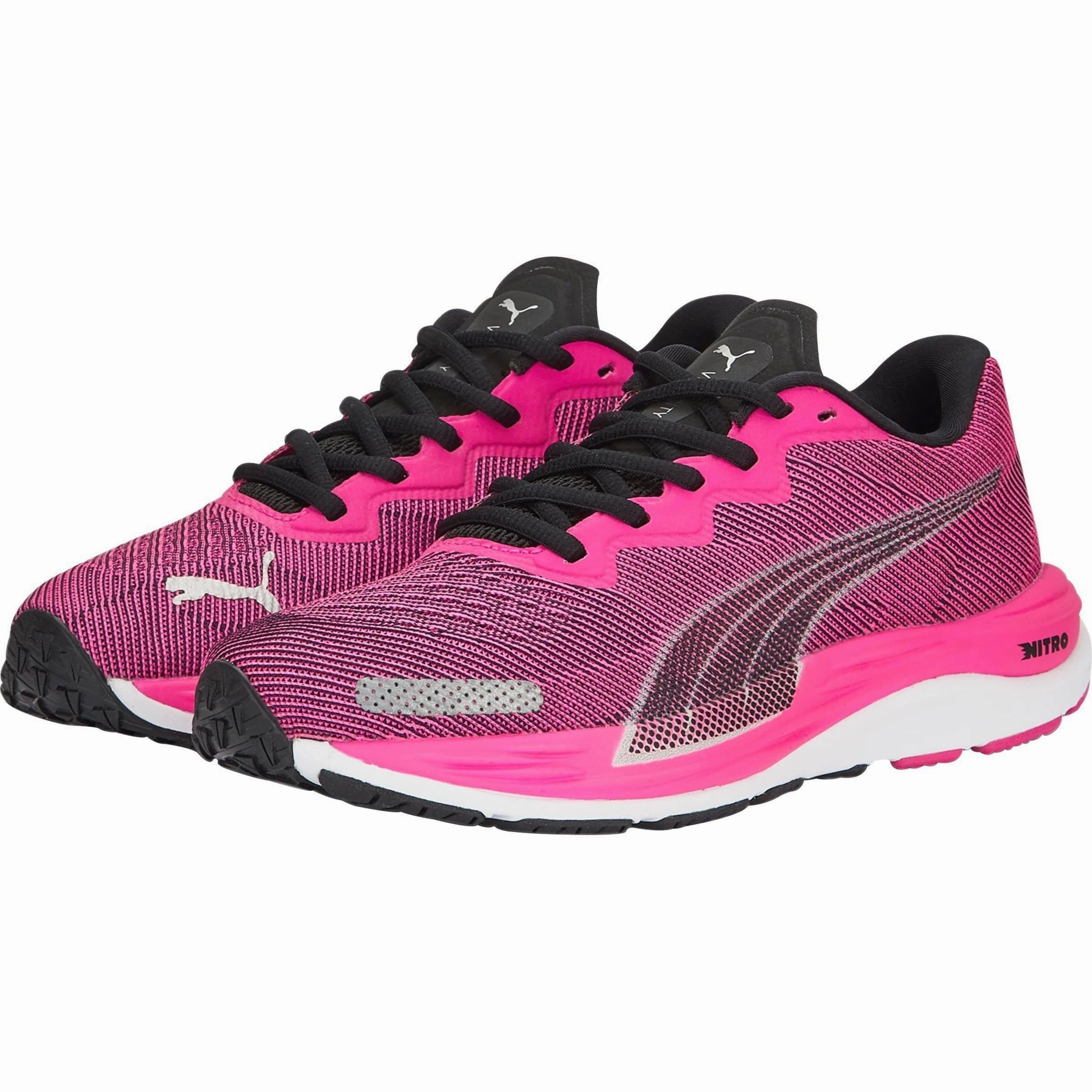 Puma Velocity Nitro 2 Womens Running Shoes - Pink Responsive Road Runners