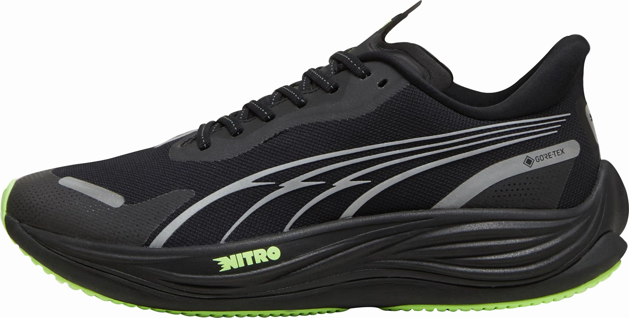 Puma Velocity Nitro 3 GORE-TEX Mens Running Shoes - Black Puma Velocity Nitro shoes