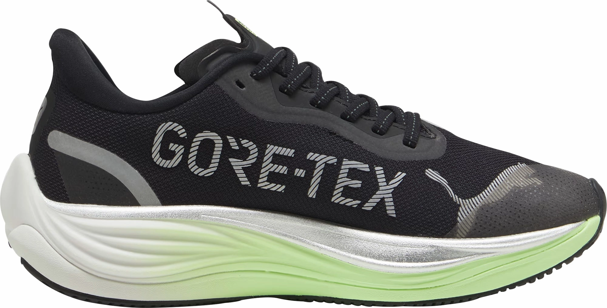 Puma Velocity Nitro 3 GORE-TEX Womens Running Shoes - Black Responsive Road Runners