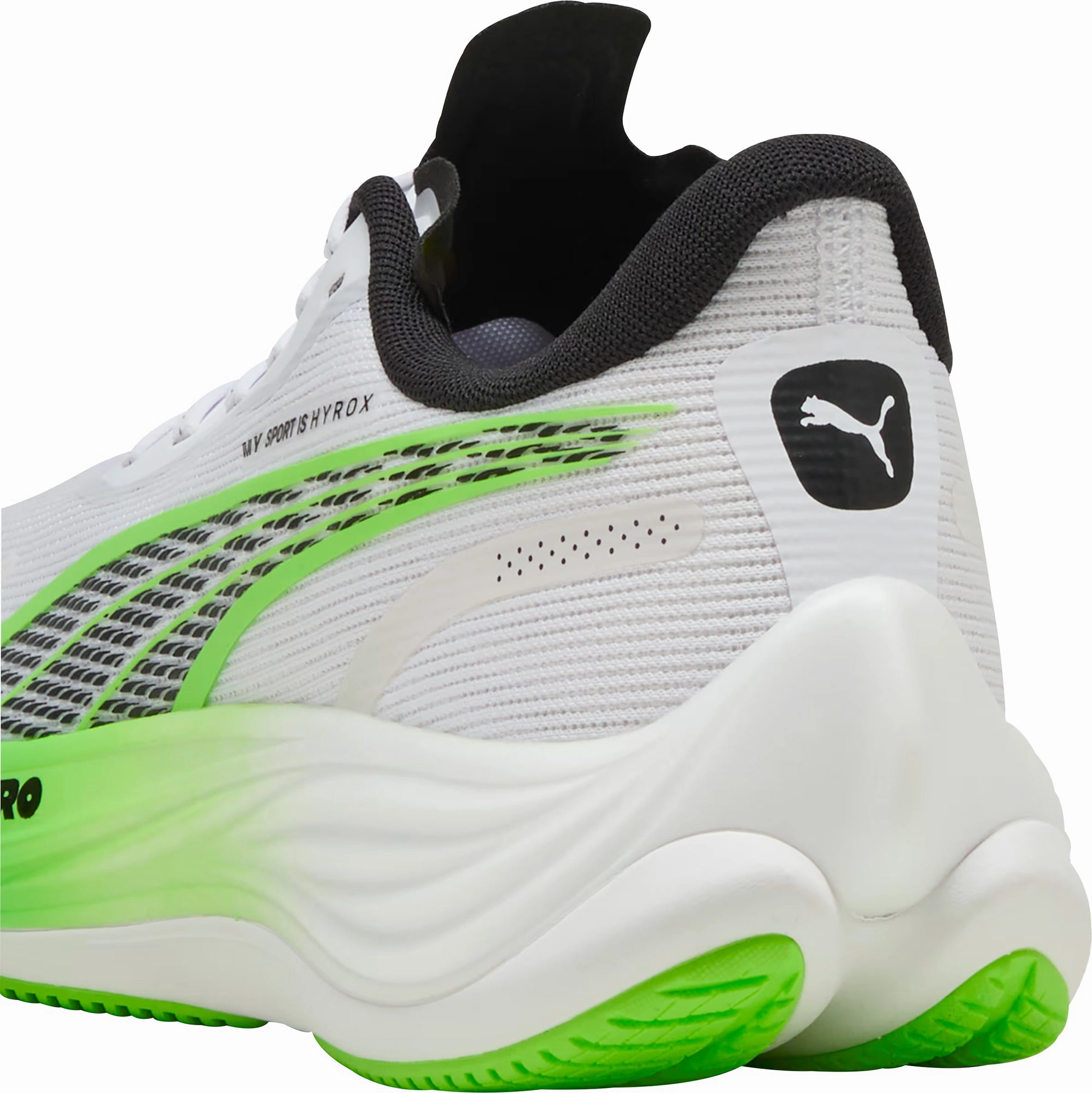 Puma Velocity Nitro 3 HYROX Mens Running Shoes - White Responsive Road Runners