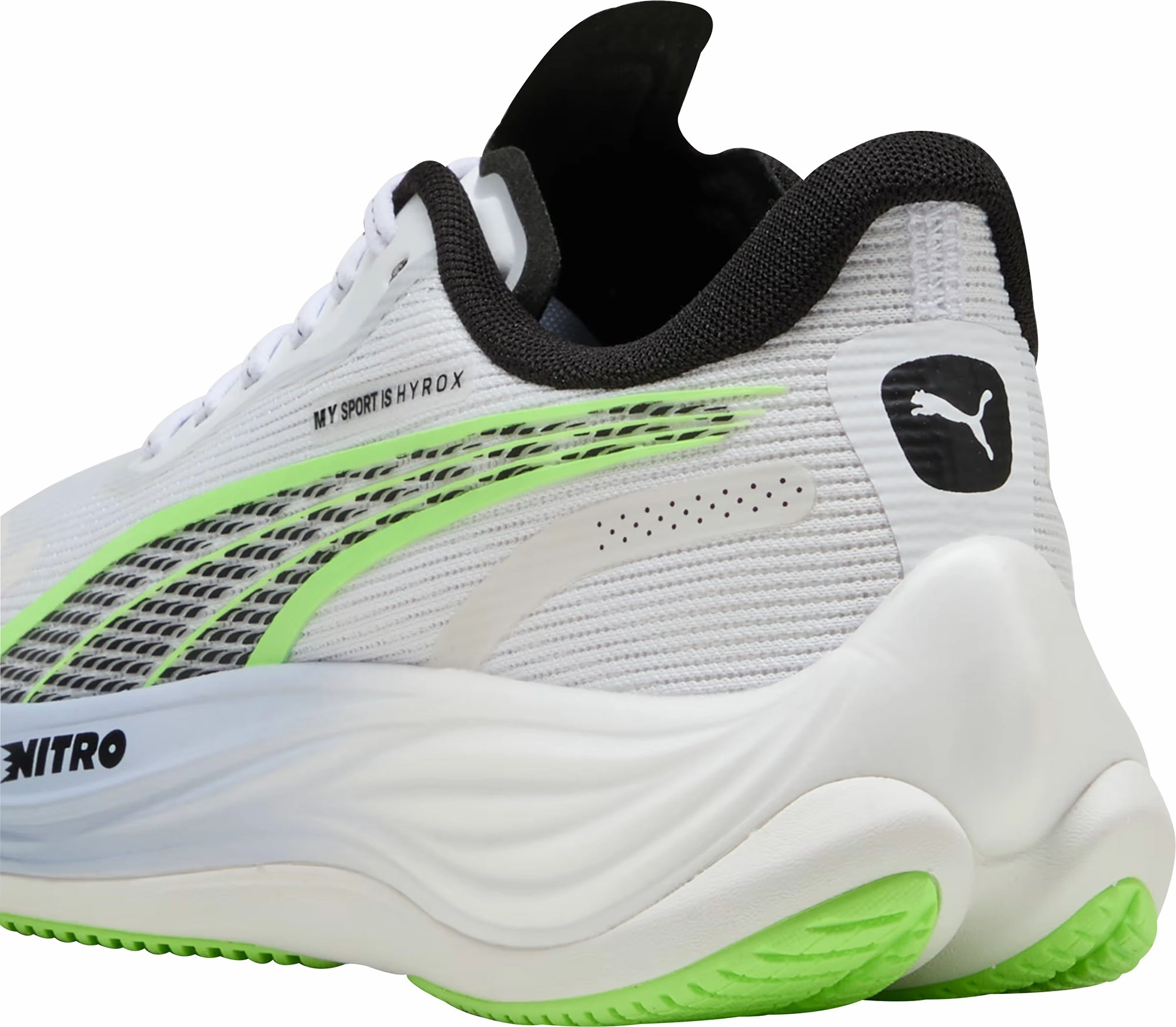 Puma Velocity Nitro 3 HYROX Womens Running Shoes - Grey Responsive Road Runners