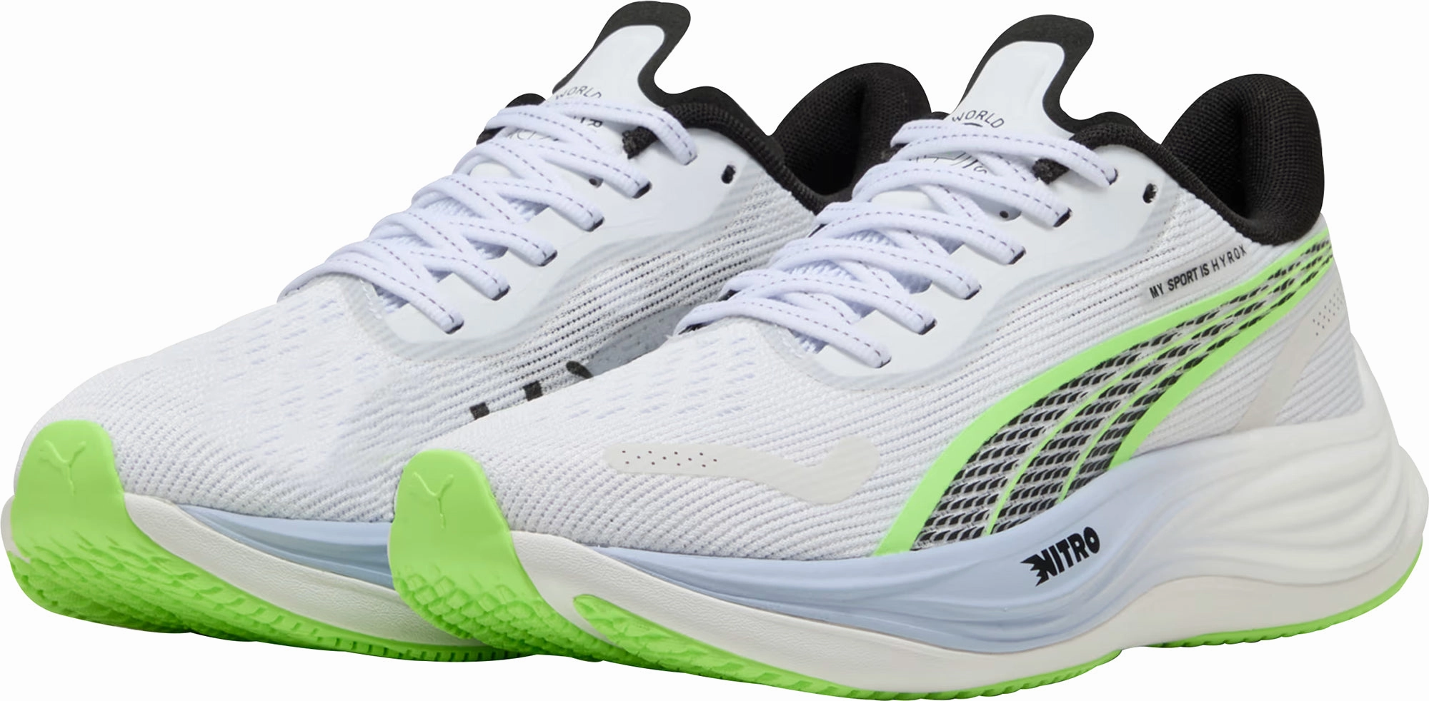 Puma Velocity Nitro 3 HYROX Womens Running Shoes - Grey Responsive Road Runners
