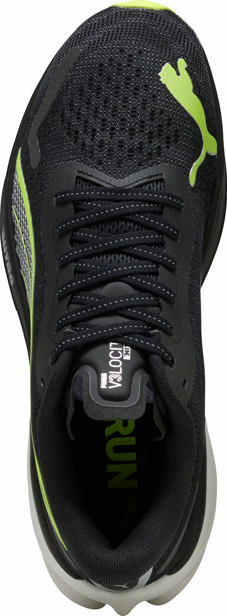 Puma Velocity Nitro 3 Mens Running Shoes - Black Responsive Road Runners