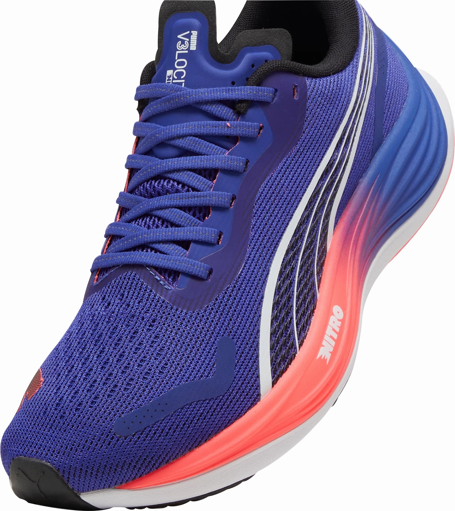 Puma Velocity Nitro 3 Mens Running Shoes - Blue Responsive Road Runners