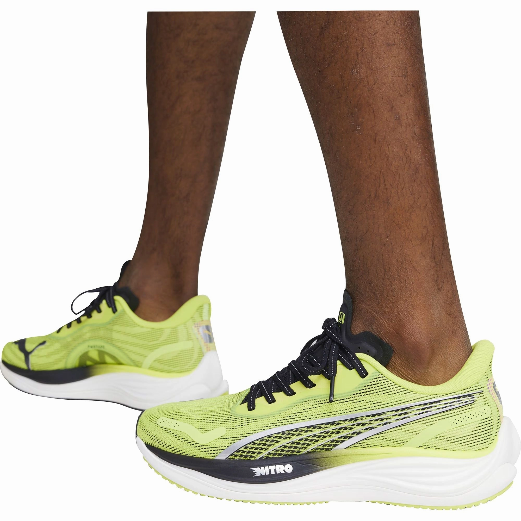 Puma Velocity Nitro 3 Mens Running Shoes - Green Responsive Road Runners