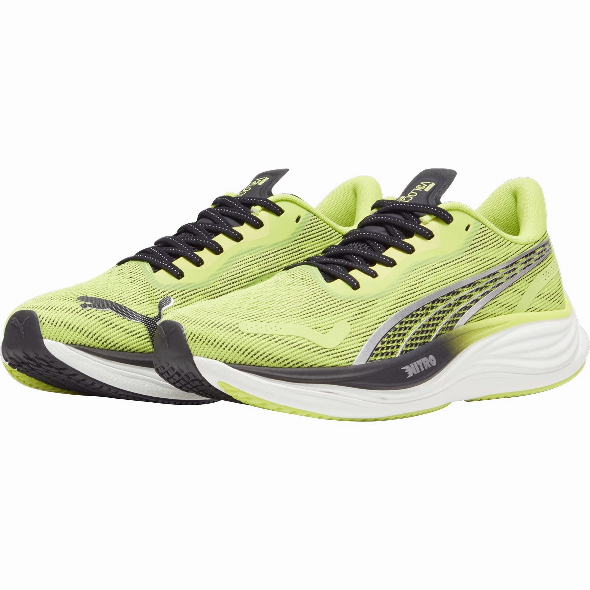 Puma Velocity Nitro 3 Mens Running Shoes - Green Responsive Road Runners