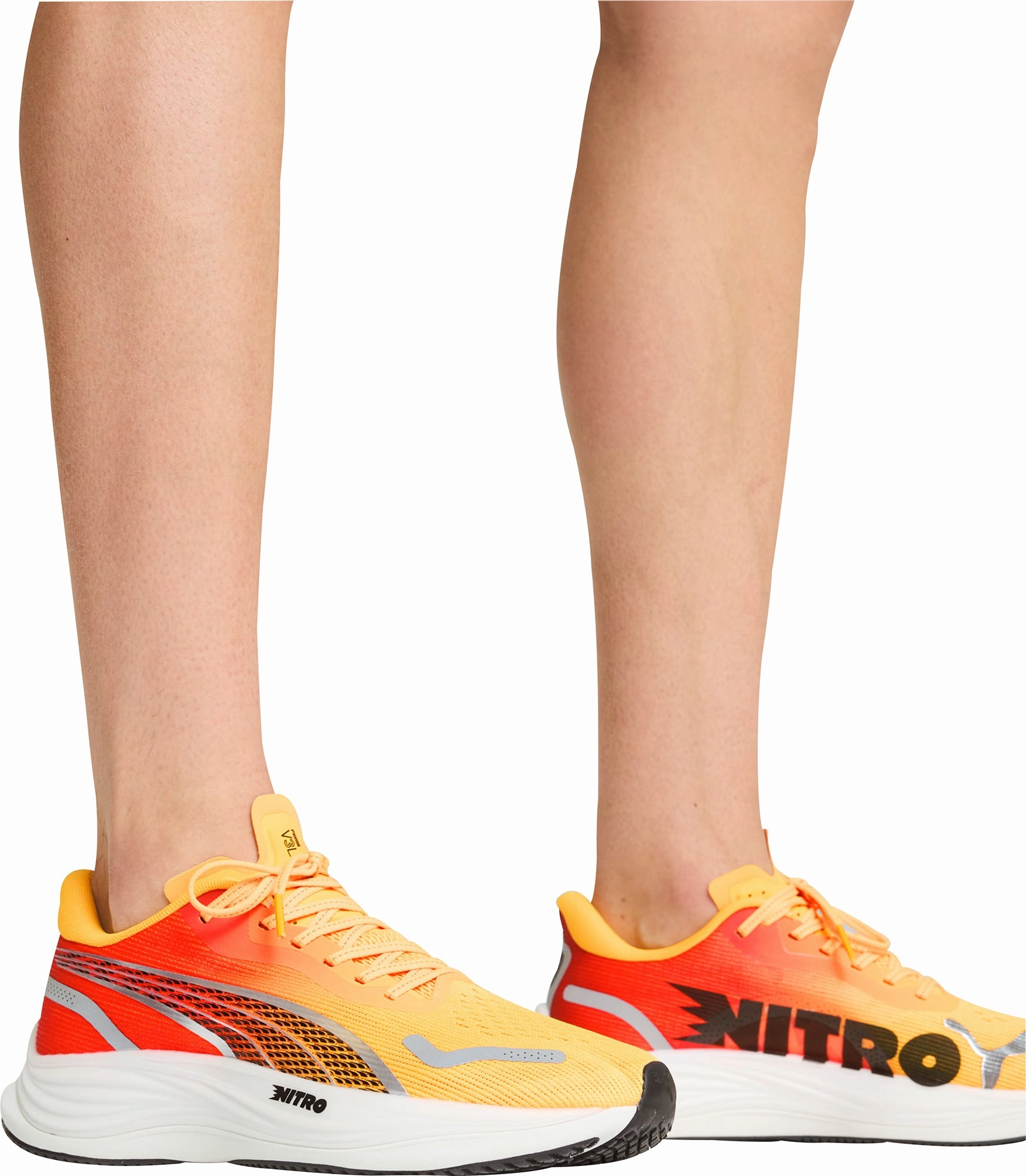 Puma Velocity Nitro 3 Mens Running Shoes - Orange Responsive Road Runners