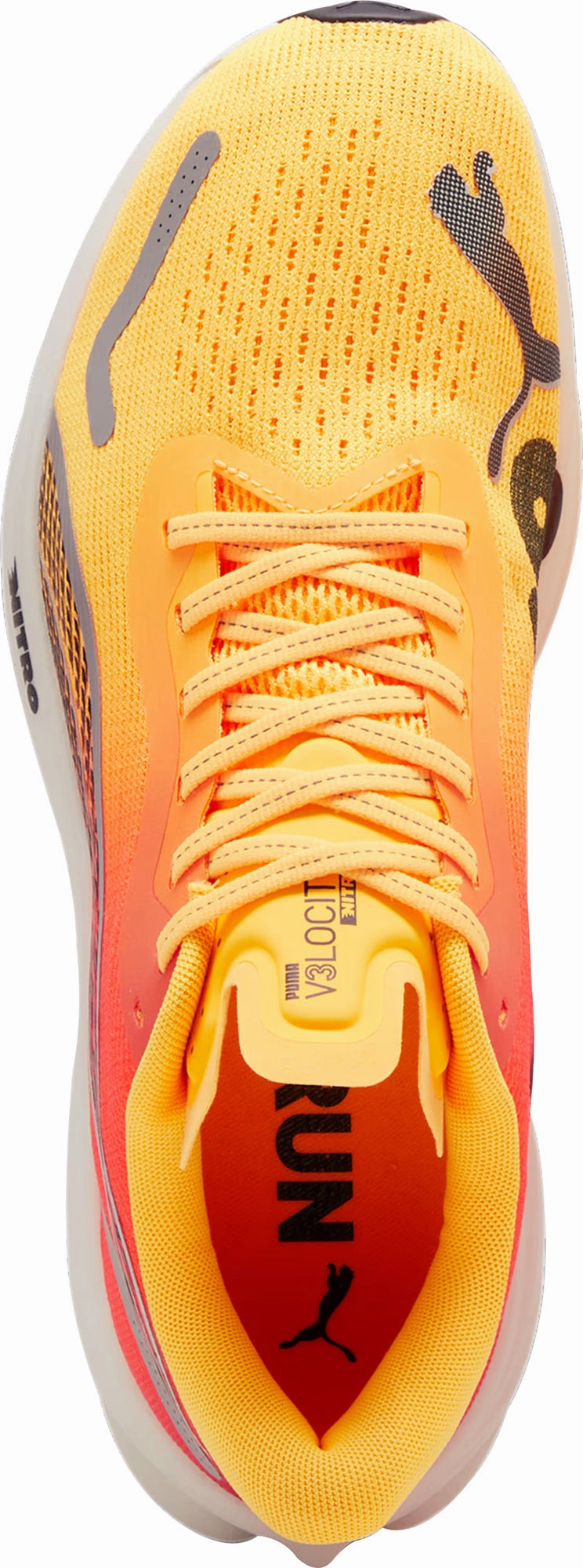 Puma Velocity Nitro 3 Mens Running Shoes - Orange Responsive Road Runners