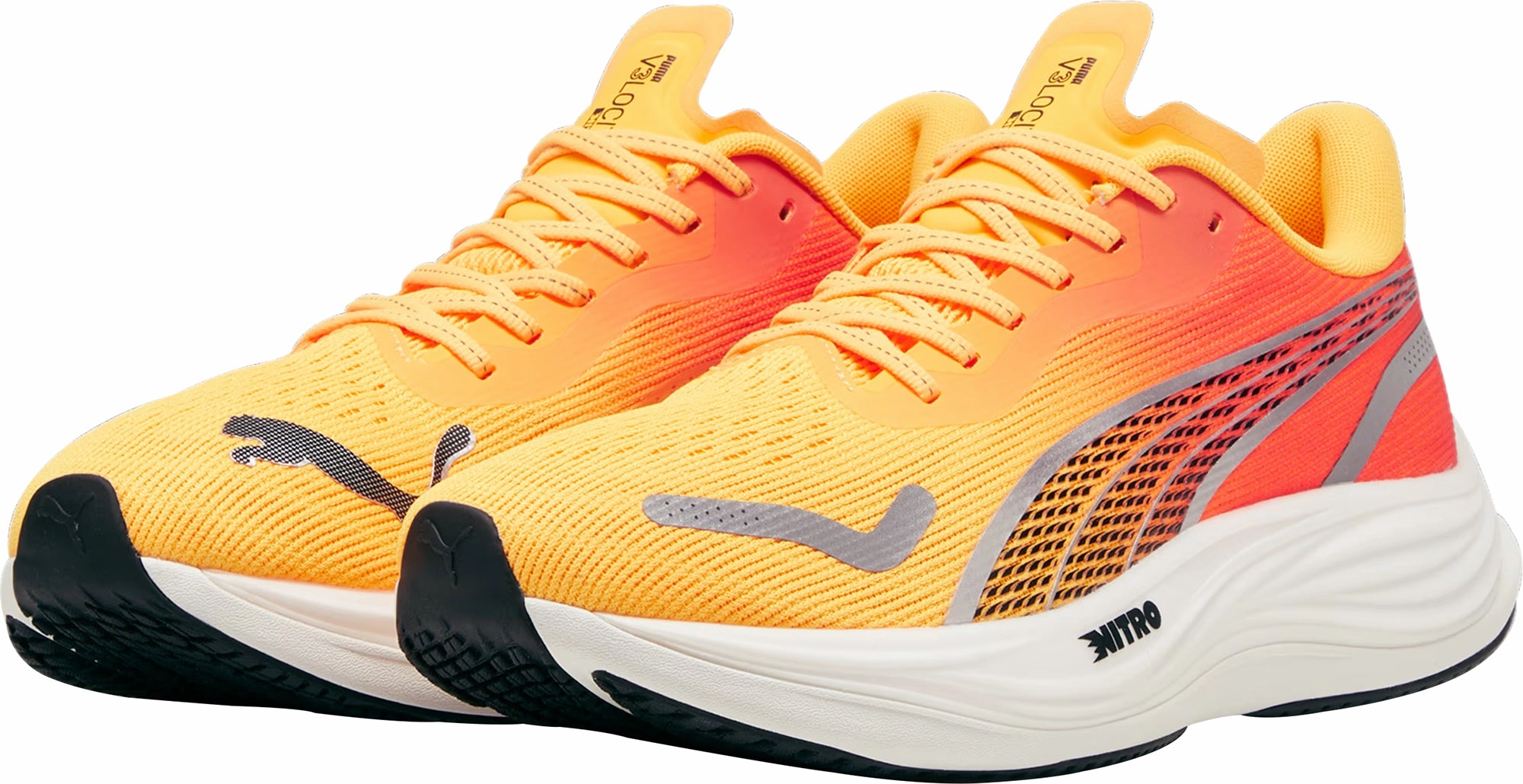 Puma Velocity Nitro 3 Mens Running Shoes - Orange Responsive Road Runners