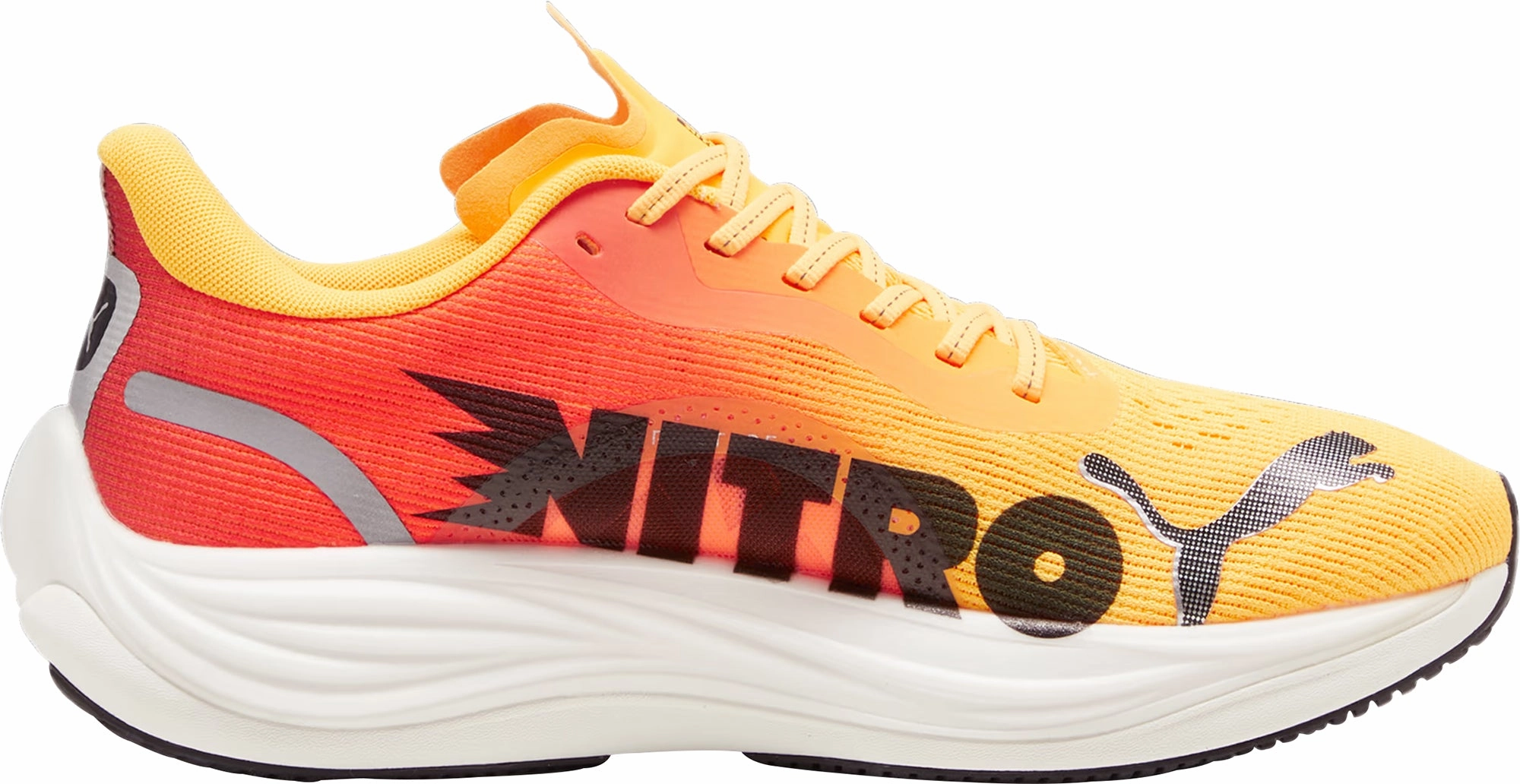 Puma Velocity Nitro 3 Mens Running Shoes - Orange Responsive Road Runners