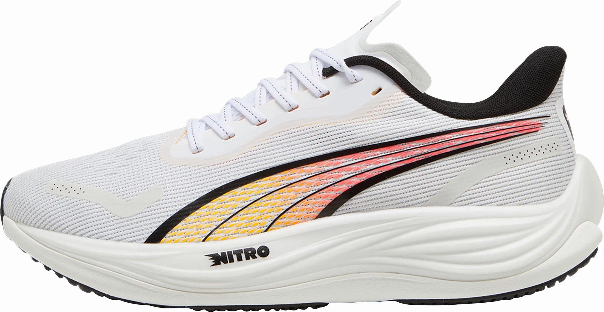 Puma Velocity Nitro 3 Mens Running Shoes - White Puma Velocity Nitro shoes