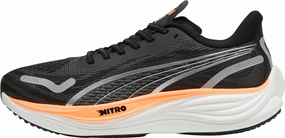 Puma Velocity Nitro 3 WIDE FIT Mens Running Shoes - Black Puma Velocity Nitro shoes