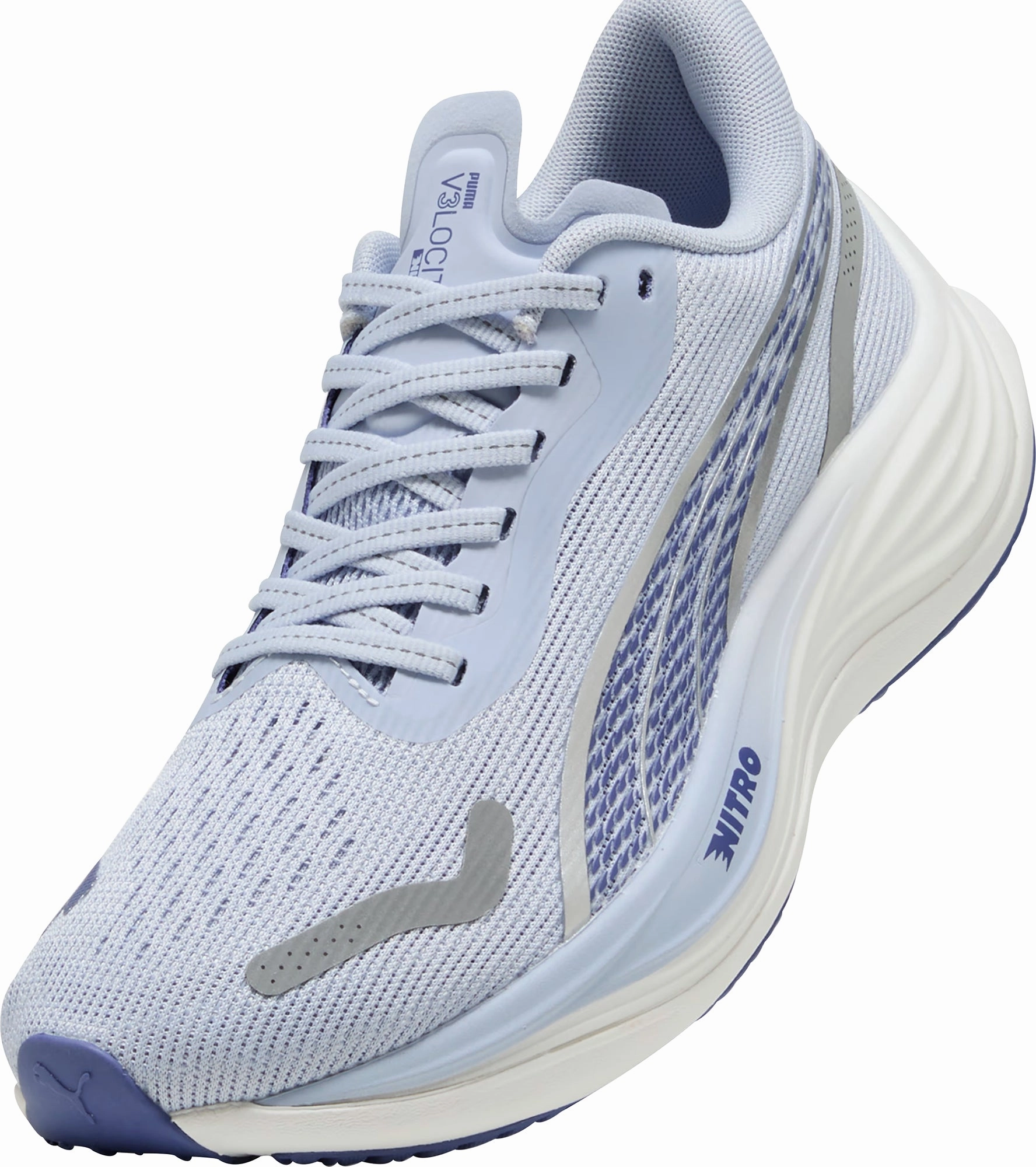 Puma Velocity Nitro 3 Womens Running Shoes - Blue Responsive Road Runners