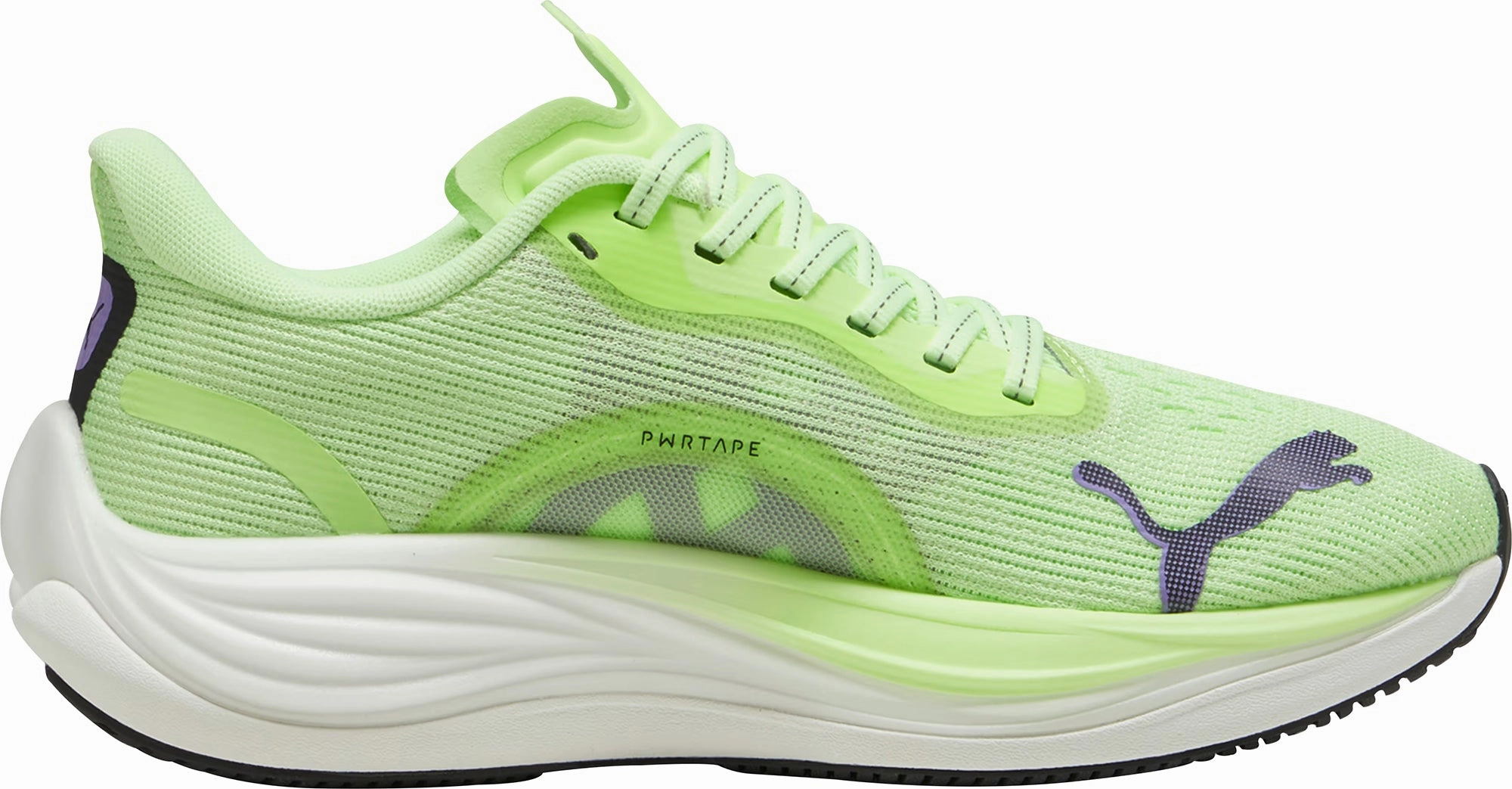 Puma Velocity Nitro 3 Womens Running Shoes - Green Cozy Footwear