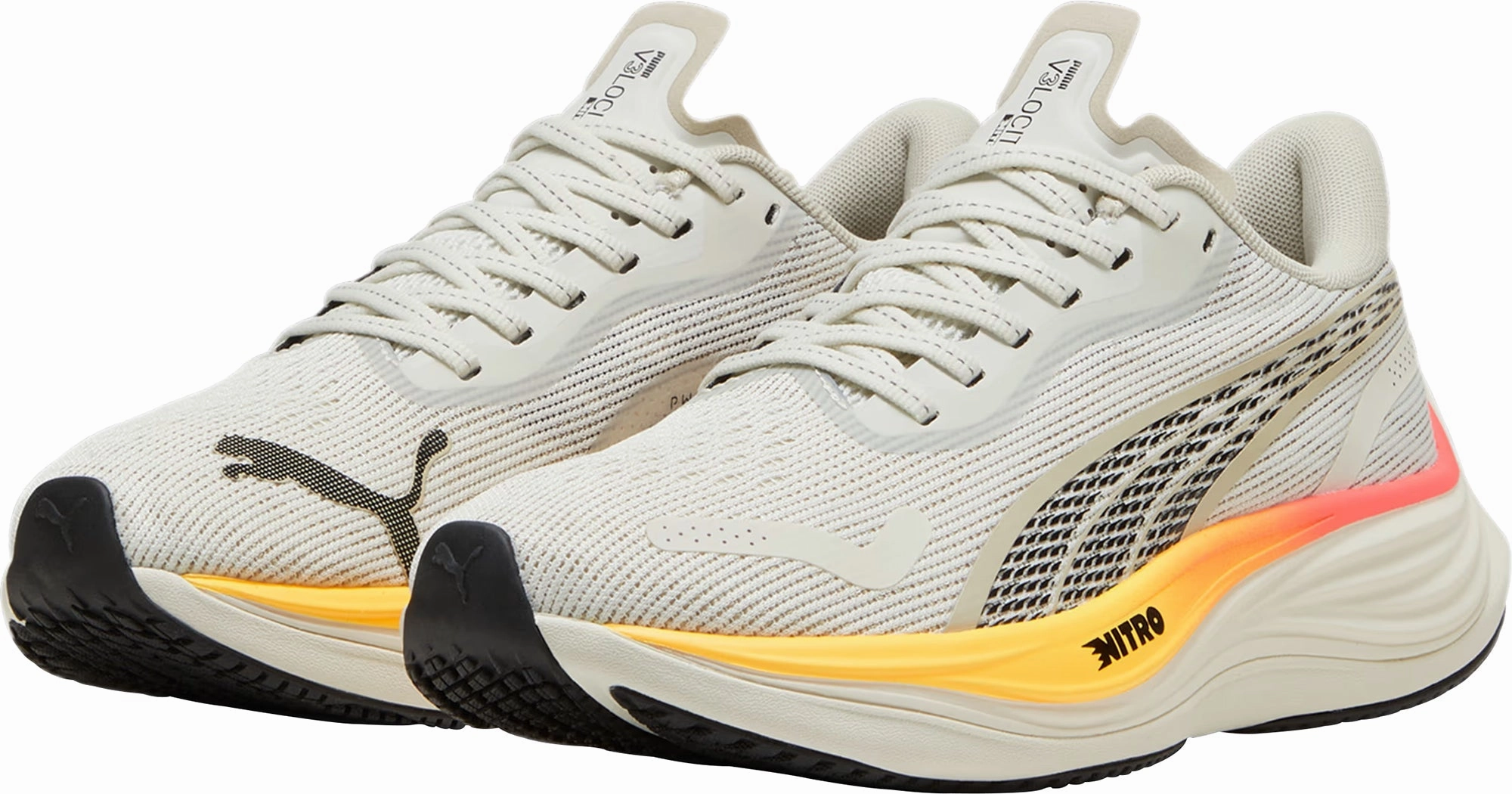 Puma Velocity Nitro 3 Womens Running Shoes - Grey Responsive Road Runners