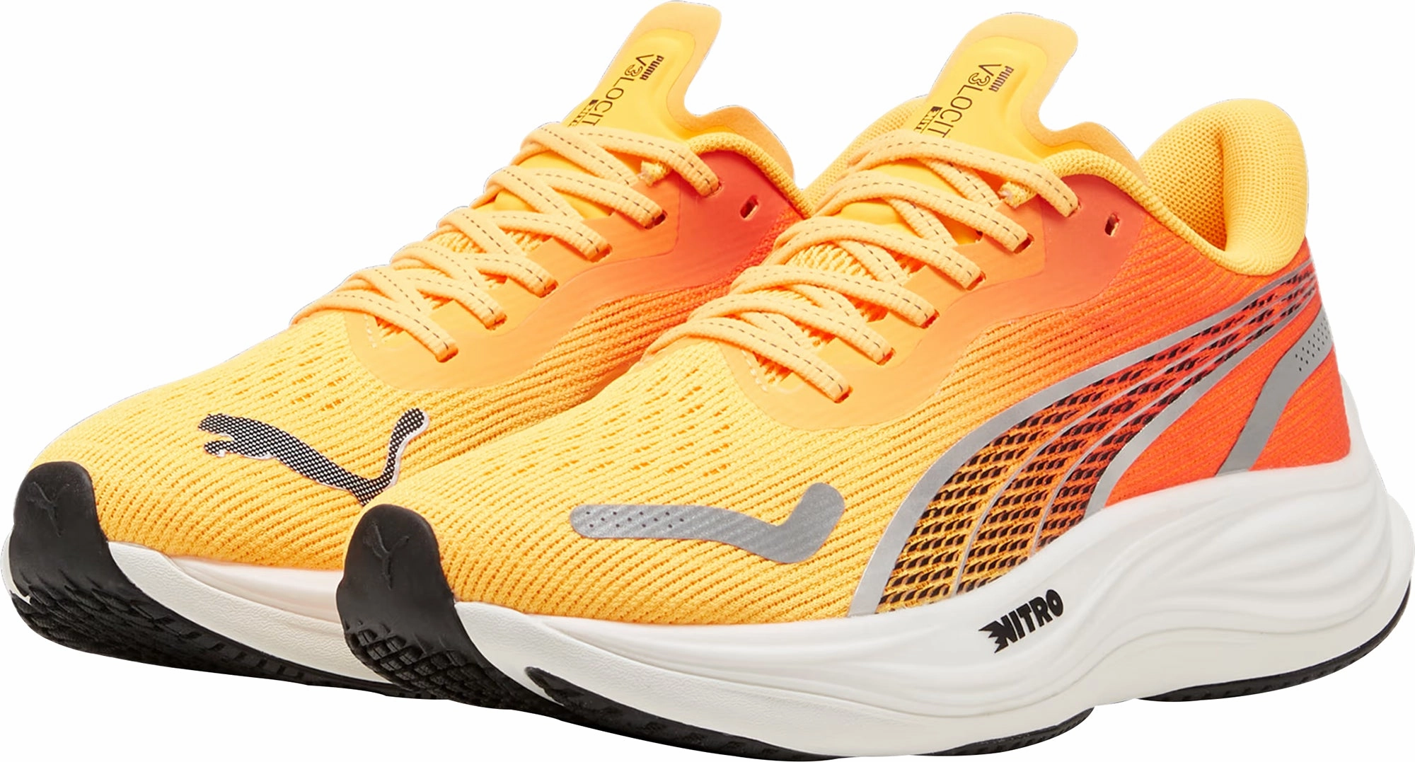 Puma Velocity Nitro 3 Womens Running Shoes - Orange Responsive Road Runners