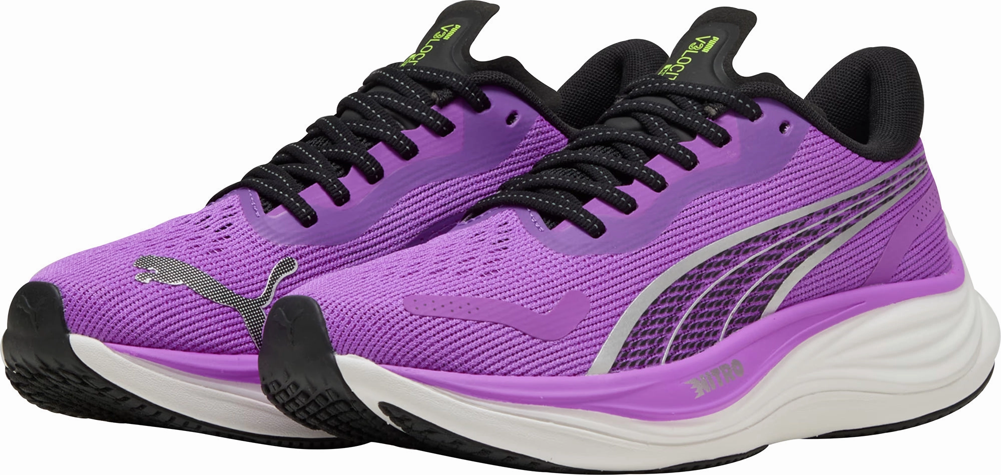 Puma Velocity Nitro 3 Womens Running Shoes - Purple Responsive Road Runners
