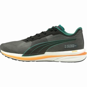 Puma Velocity Nitro WTR Mens Running Shoes - Black Puma Velocity Nitro shoes