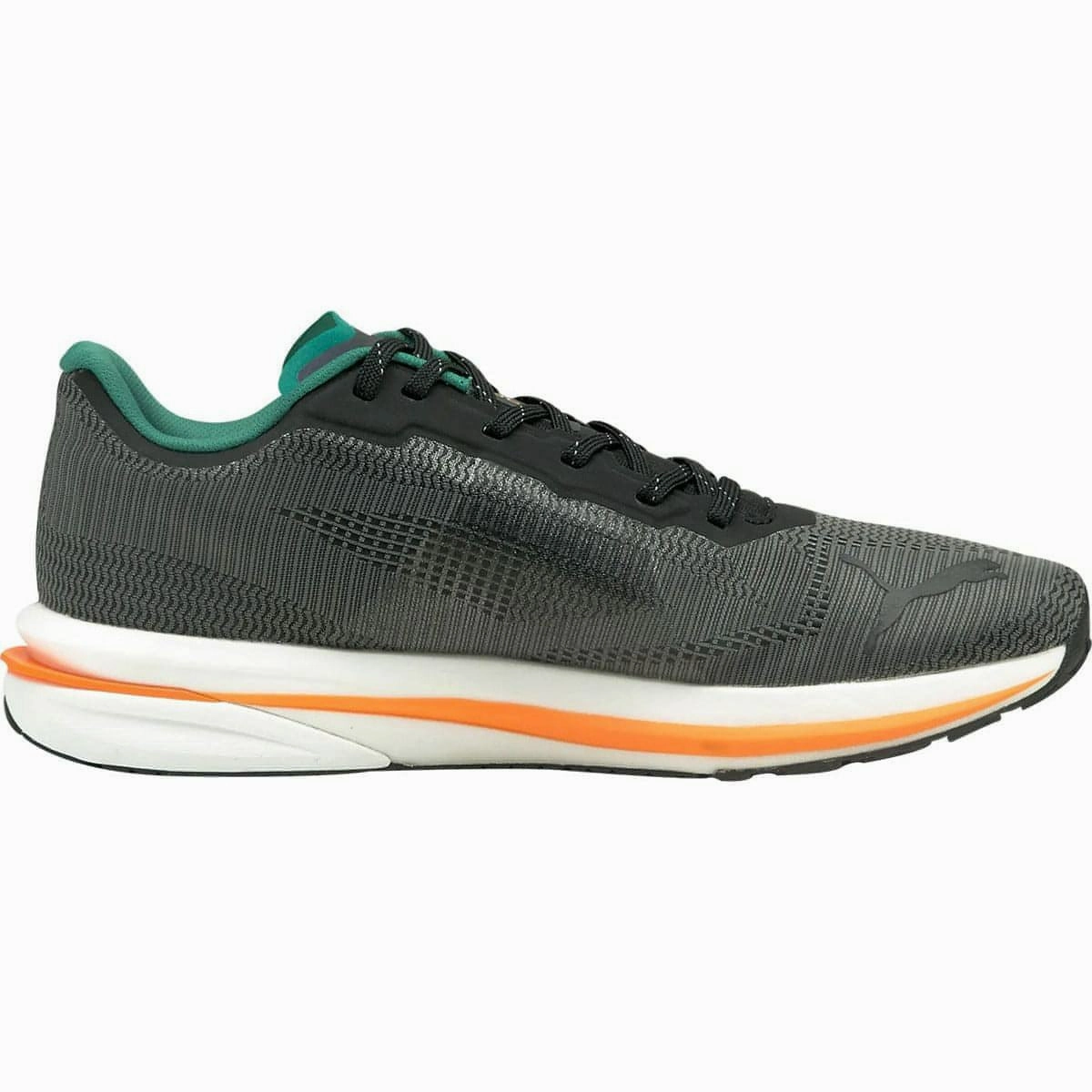 Puma Velocity Nitro WTR Mens Running Shoes - Black Responsive Road Runners