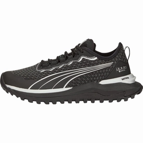Puma Voyage Nitro 2 GORE-TEX Womens Trail Running Shoes - Black Puma athletic shoes for urban lifestyle