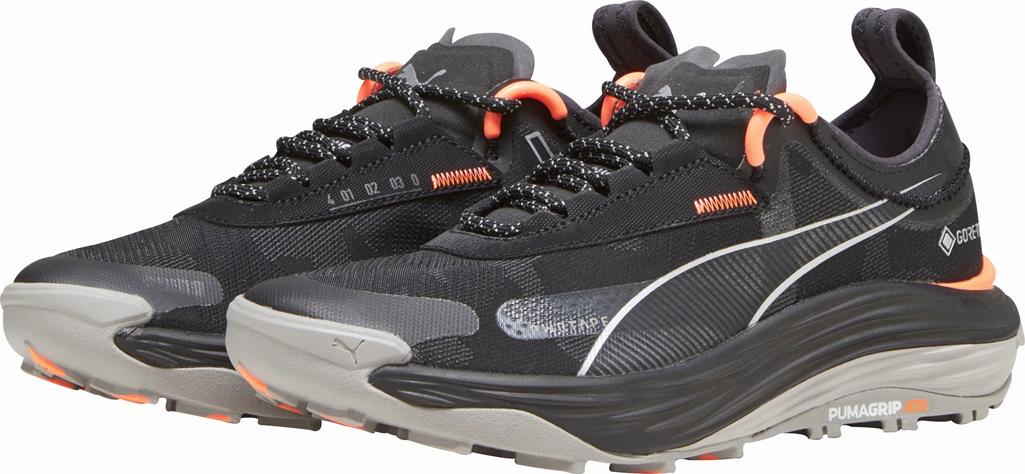 Puma Voyage Nitro 3 GORE-TEX Womens Trail Running Shoes - Black Performance Fit Sneakers