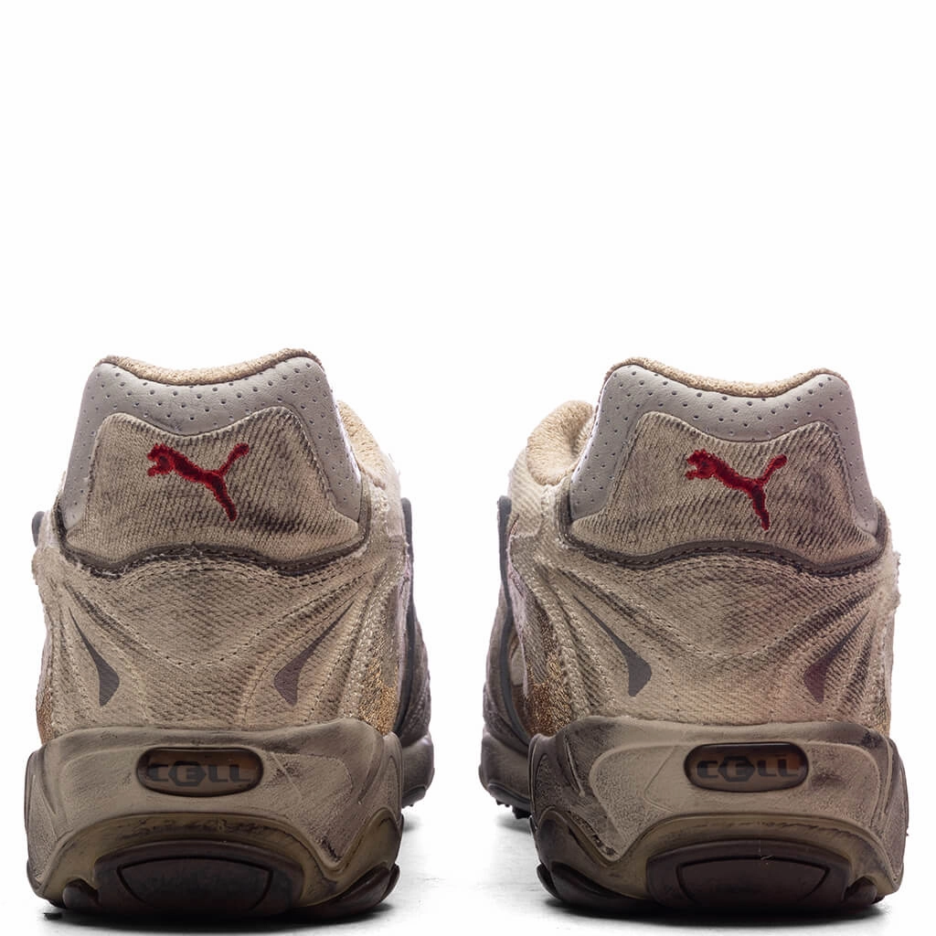 Puma x A$AP Rocky Inhale Distressed Canvas - White Puma Everyday Style Shoes