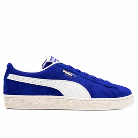 Puma x Charles F. Stead Suede - Blue/White Puma sneakers for casual streetwear