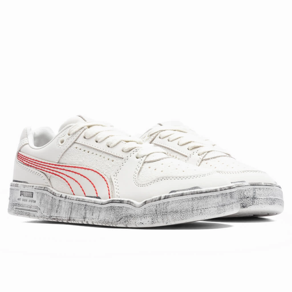 Puma x Feature Slipstream Lo - Vapor Gray/Pop Red Puma Everyday Style Shoes