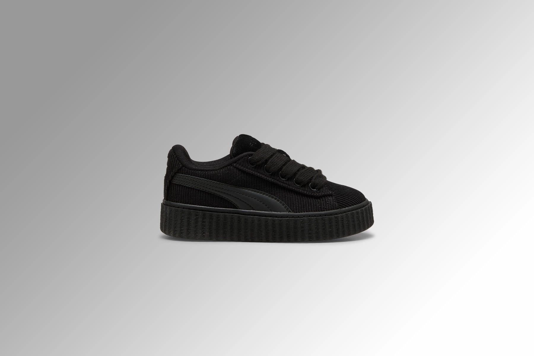 Puma x Fenty Creeper Phatty Corduroy (PS) - Black/Gold Puma Everyday Style Shoes
