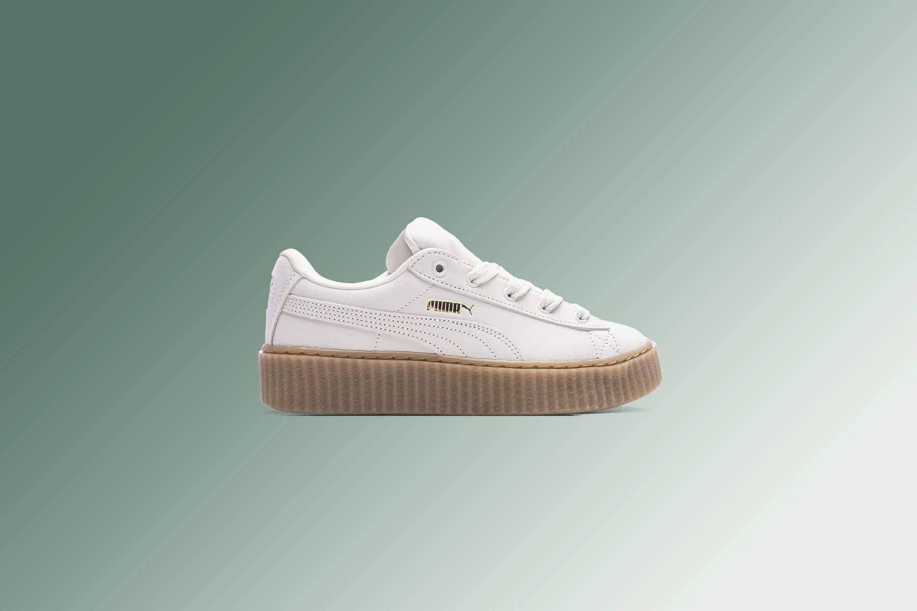 Puma x Fenty Creeper Phatty Nubuck (JR) - Warm White Puma Everyday Style Shoes