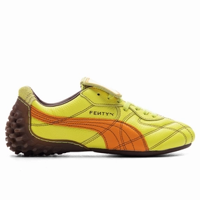 Puma x Fenty Women's Avanti LS Stitched - Lime Sheen/Pumpkin Pie Puma sneakers for casual streetwear