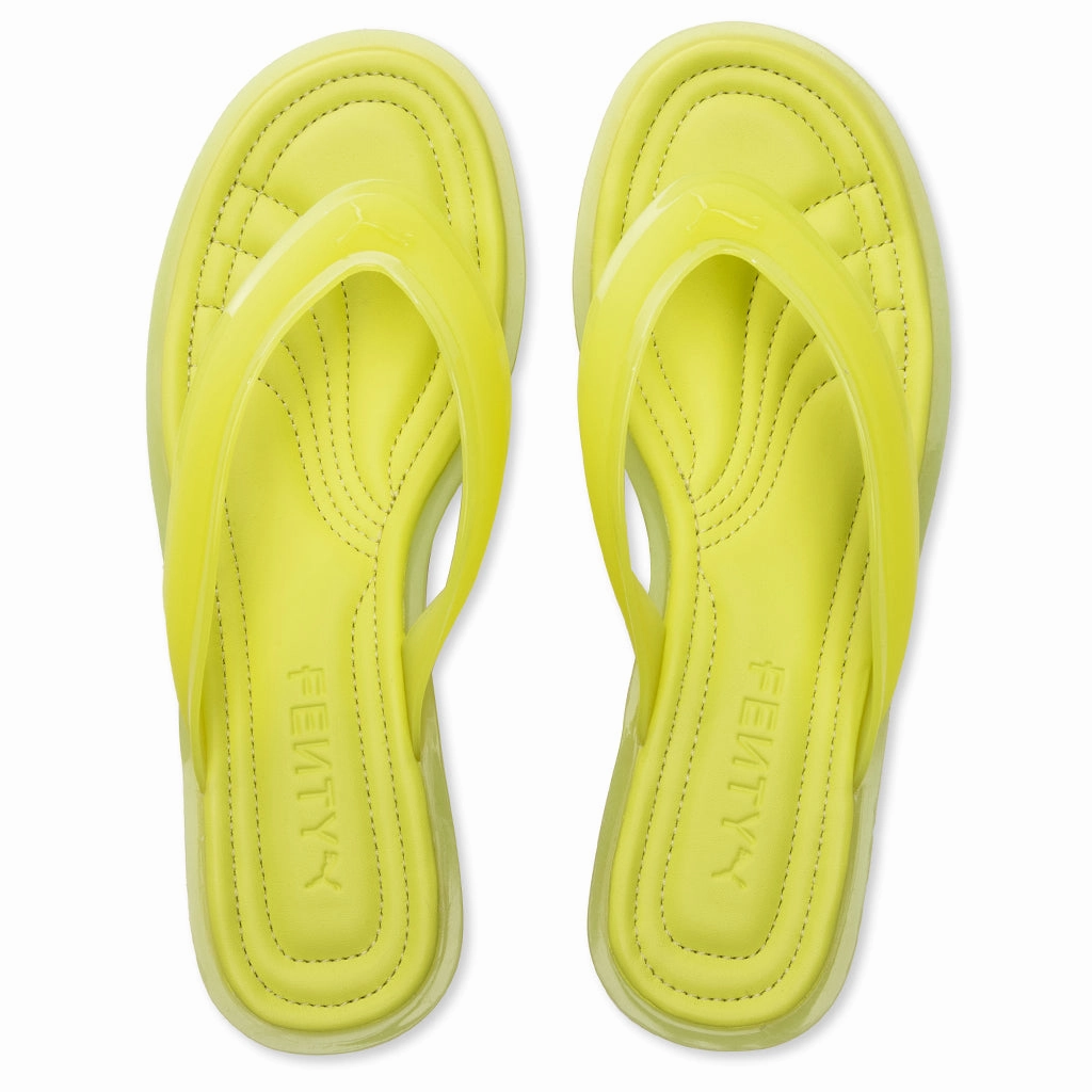 Puma x Fenty Women's Cat Cleat Jelly - Lime Sheen Puma Everyday Style Shoes