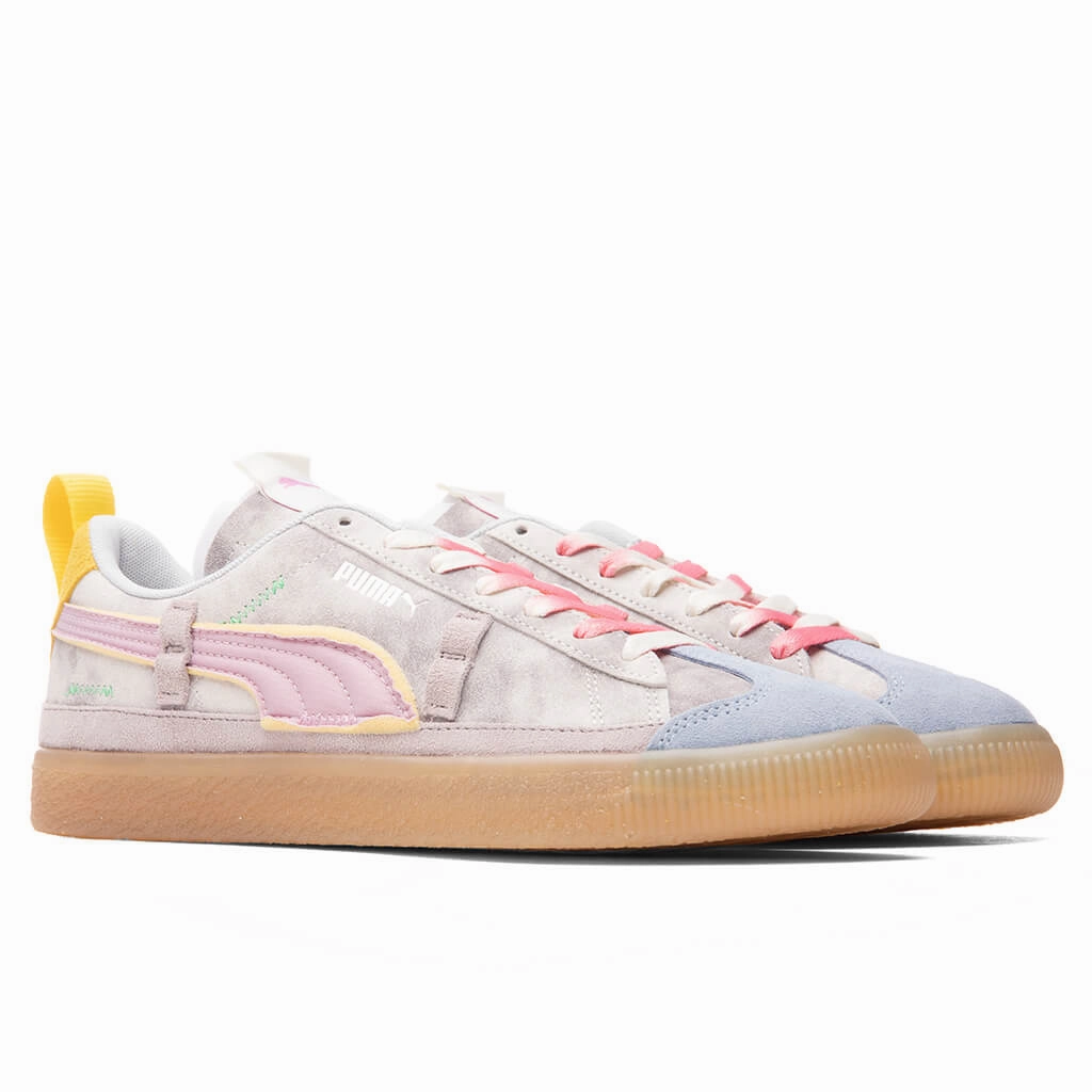 Puma x Kidsuper Studios Suede VTG - Lupine-Orchid Hush Puma Stripe Logo Trainers