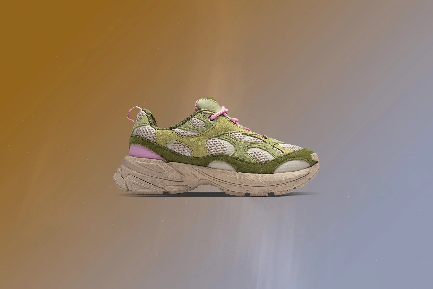 Puma x KidSuper Velophasis Nu - Olive Green/Putty Puma Everyday Style Shoes