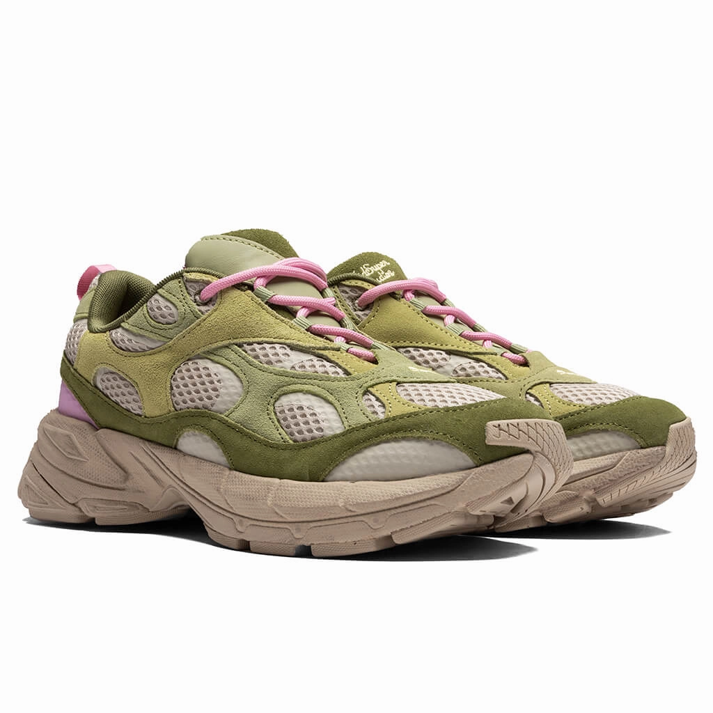 Puma x KidSuper Velophasis Nu - Olive Green/Putty Puma Everyday Style Shoes