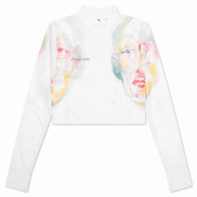 Puma x Kidsuper Women's Longsleeve - Sugared Almond Puma sneakers for casual streetwear