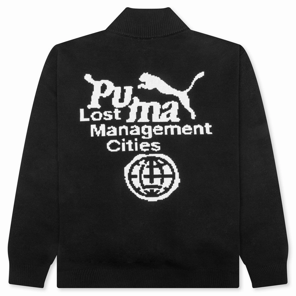Puma x LMC Full-Zip Jacket - Black Puma Everyday Style Shoes