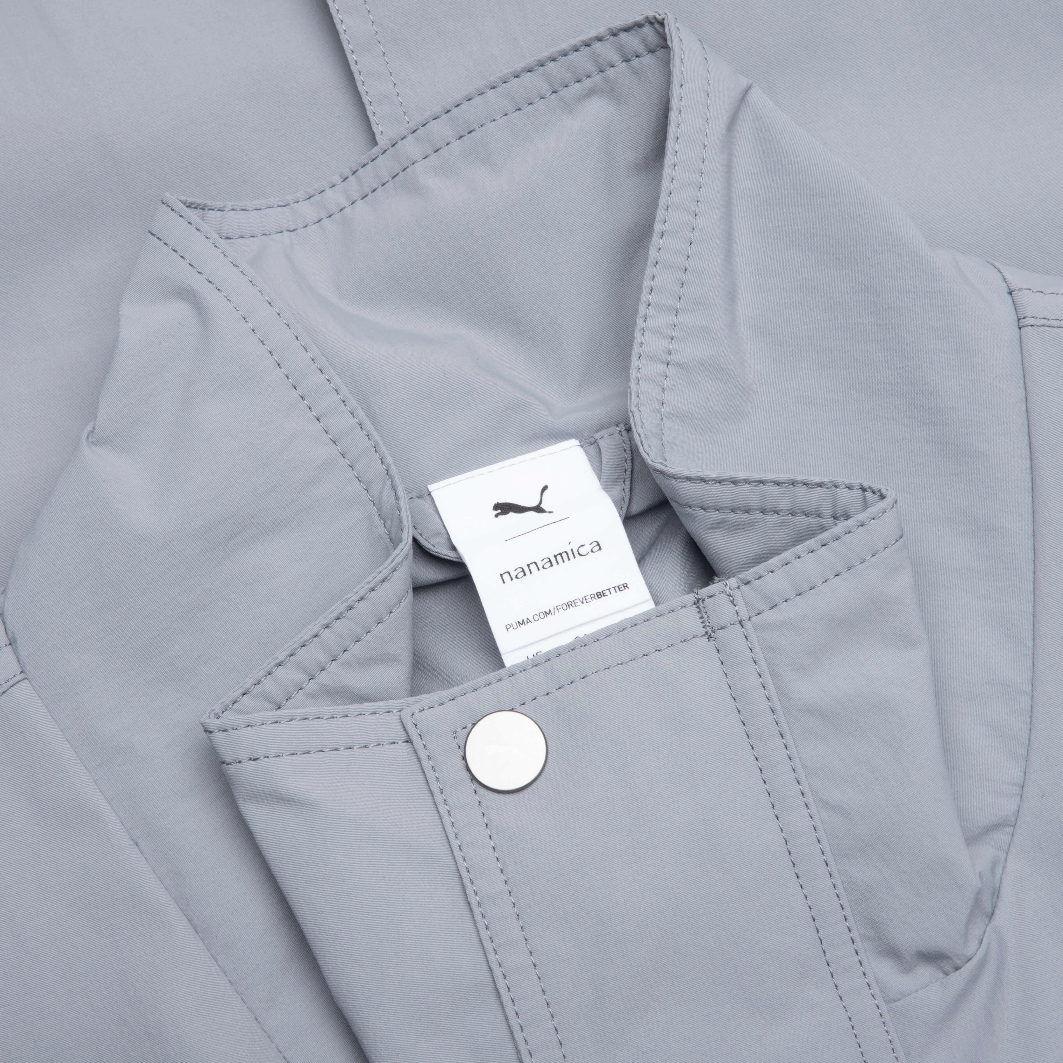 Puma x Nanamica Woven Coat - Grey Puma Everyday Style Shoes