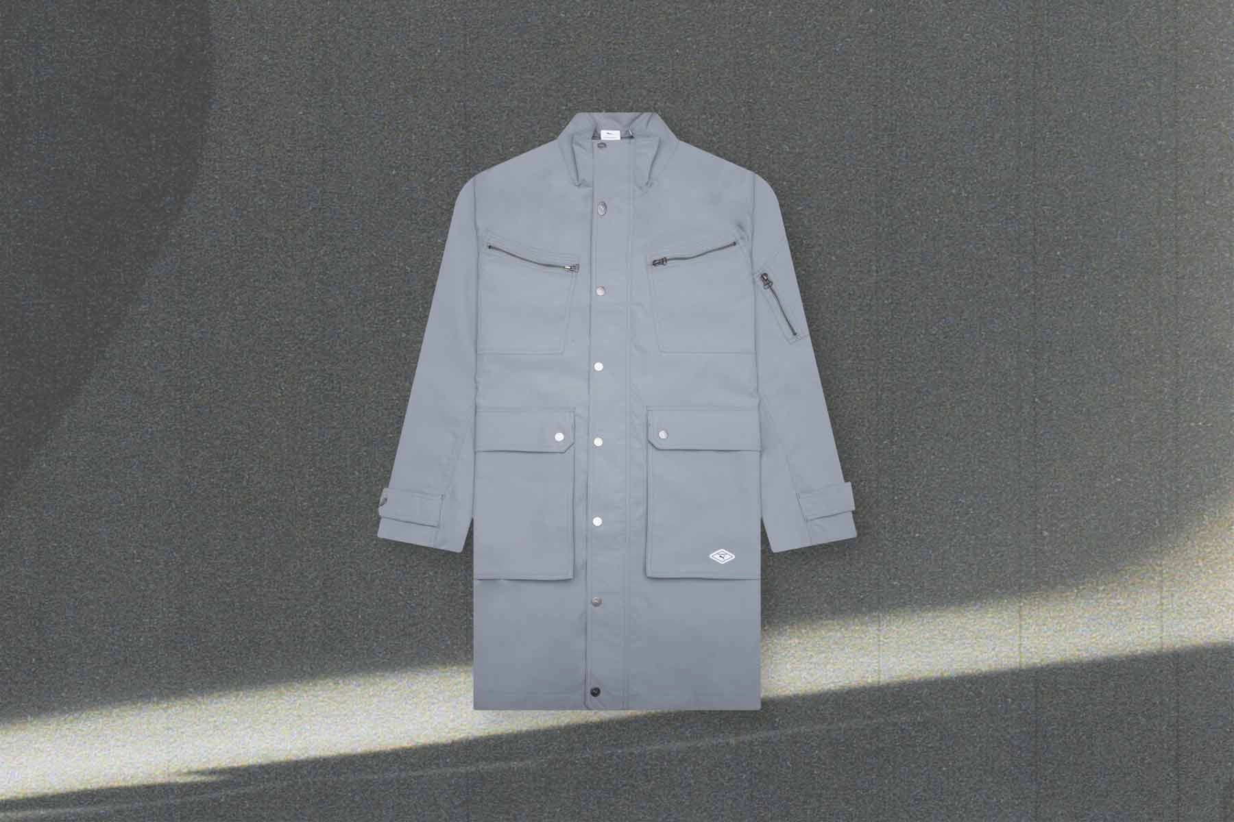 Puma x Nanamica Woven Coat - Grey Puma Everyday Style Shoes