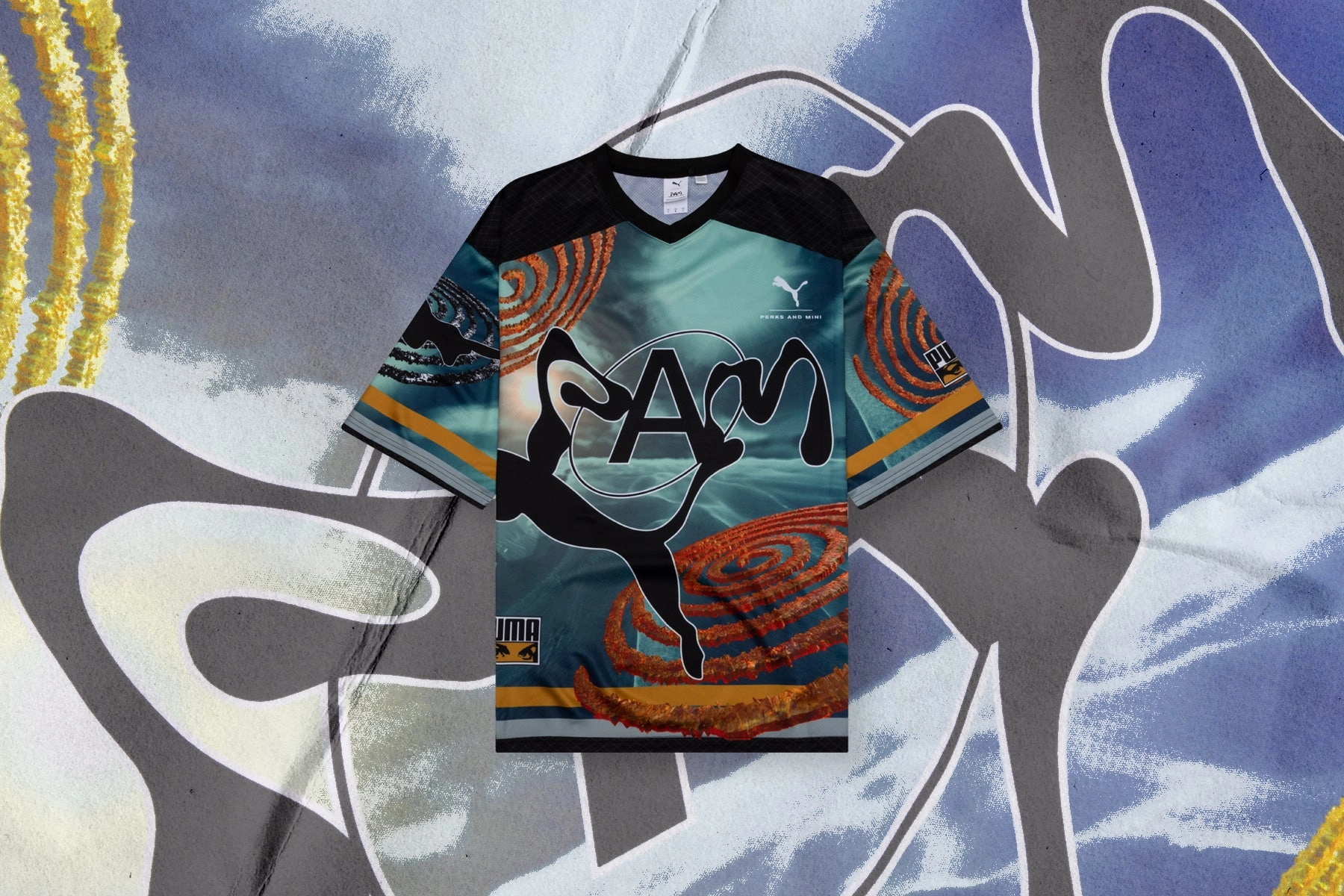 Puma x Perks and Mini AOP Hockey Jersey - Puma Black Puma Everyday Style Shoes