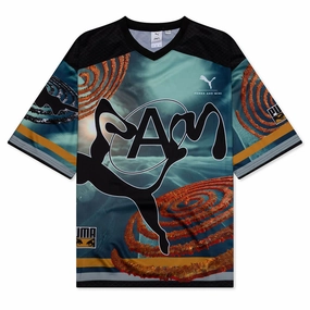 Puma x Perks and Mini AOP Hockey Jersey - Puma Black Puma sneakers for casual streetwear